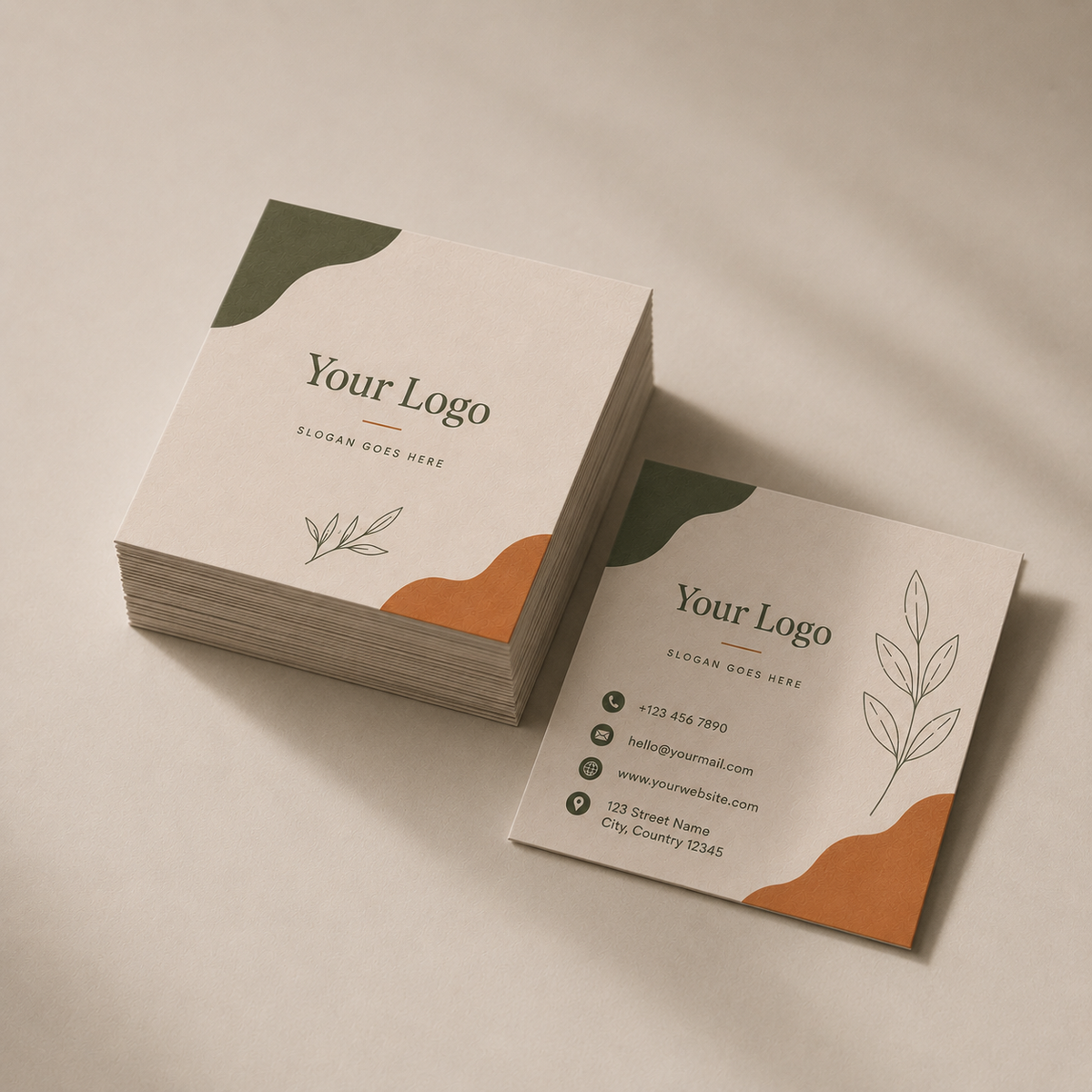Square Business Cards Printing
