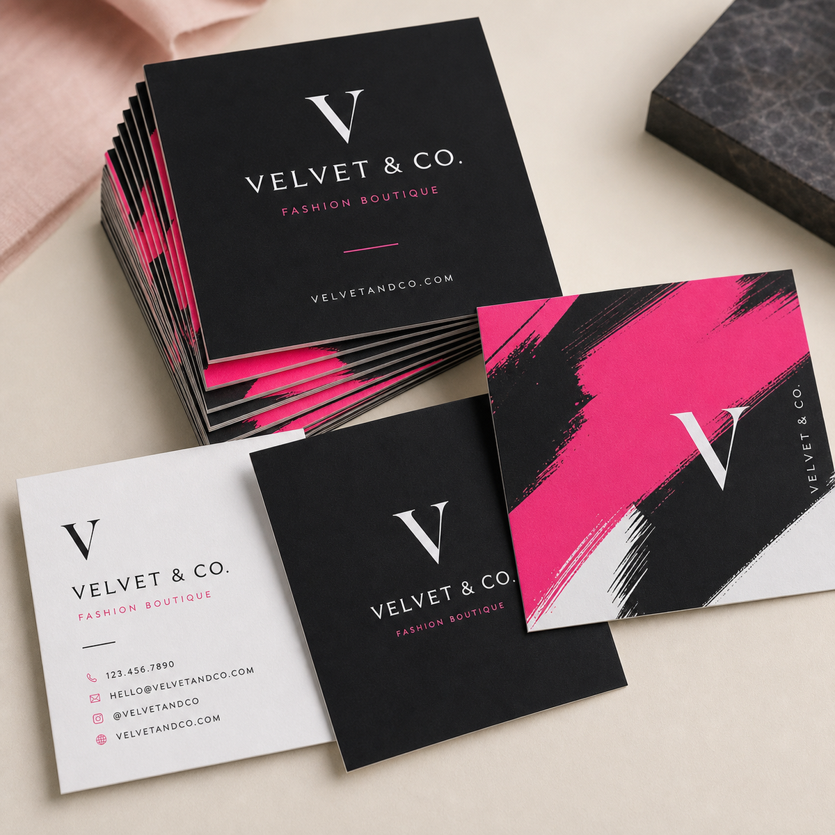 Square Business Cards Printing