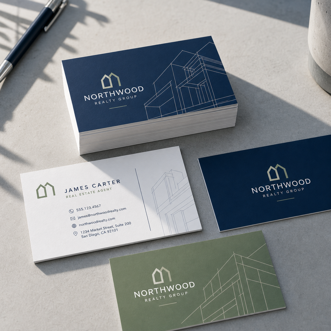 Standard Business Cards