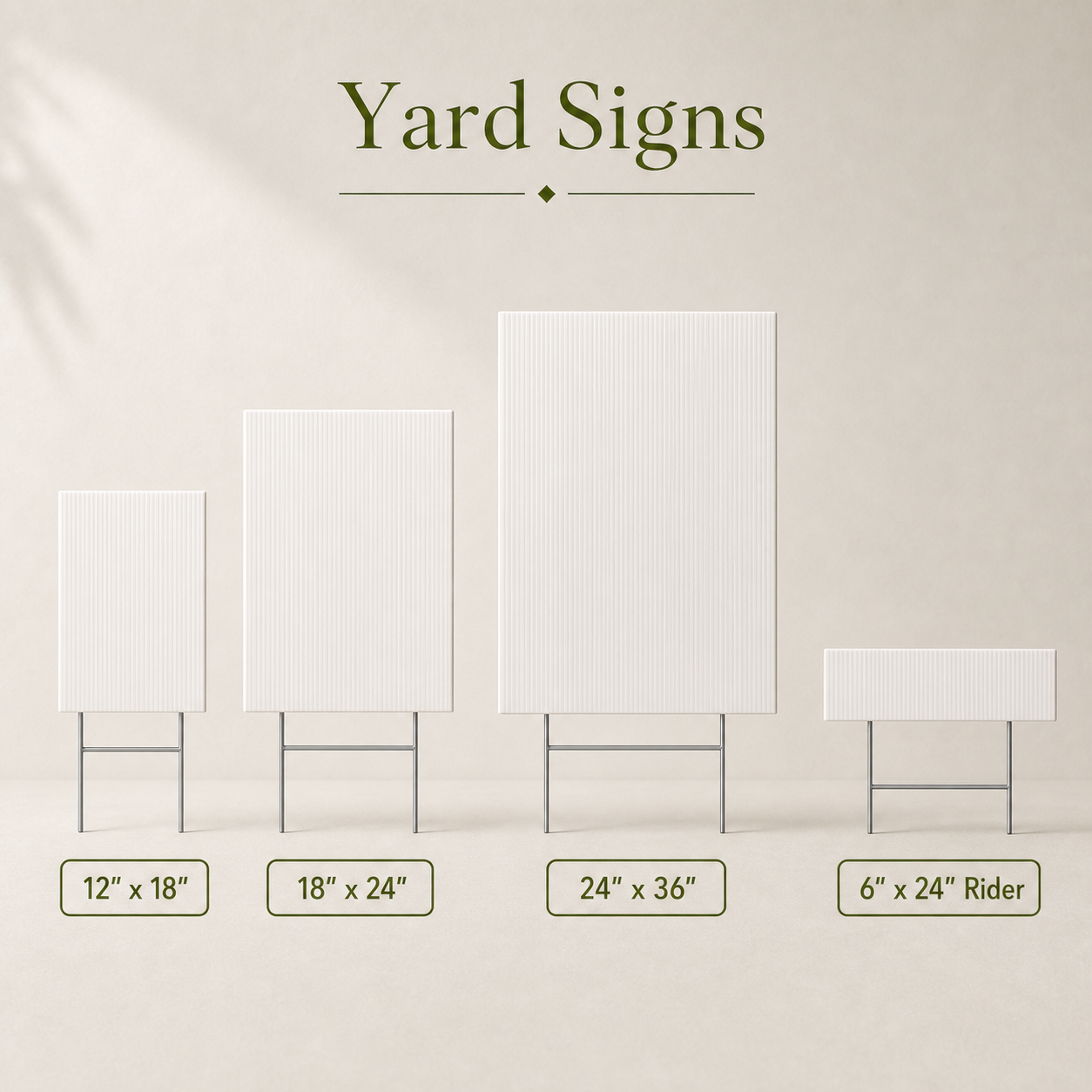 Yard Sign Printing